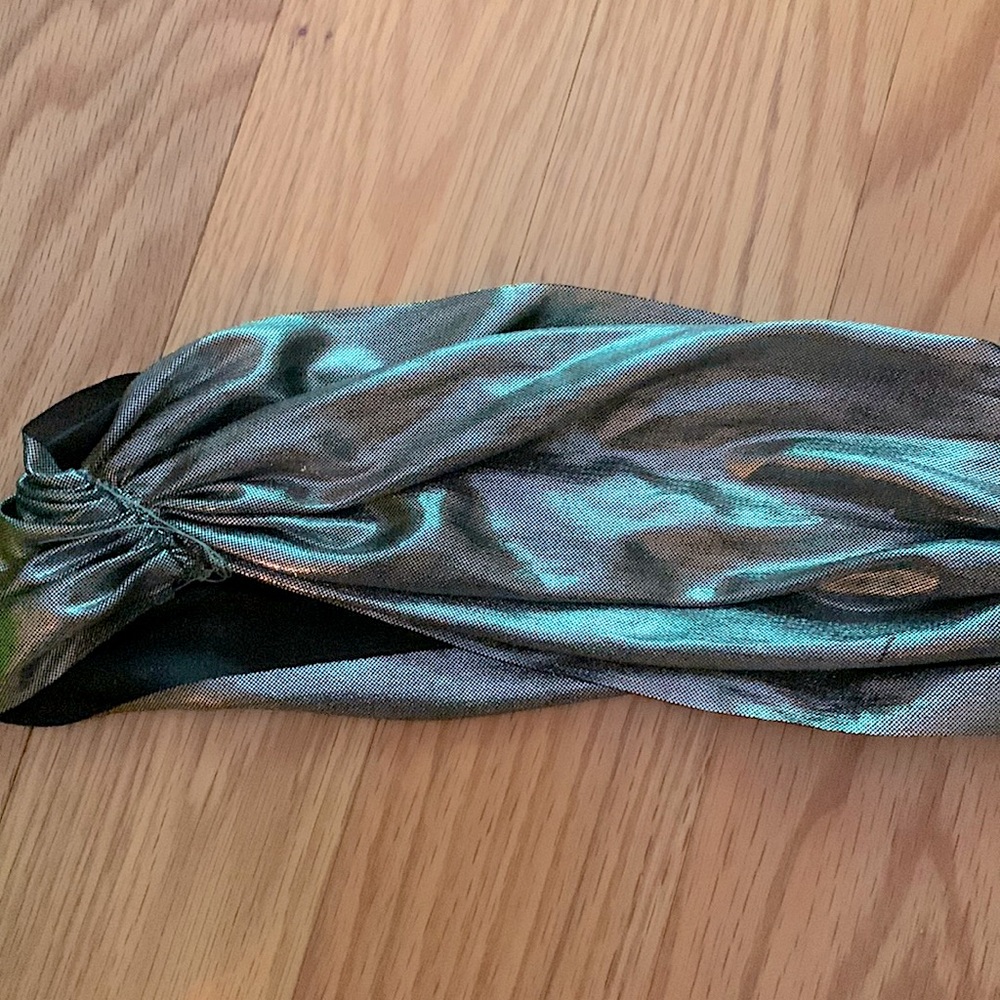 silver headband